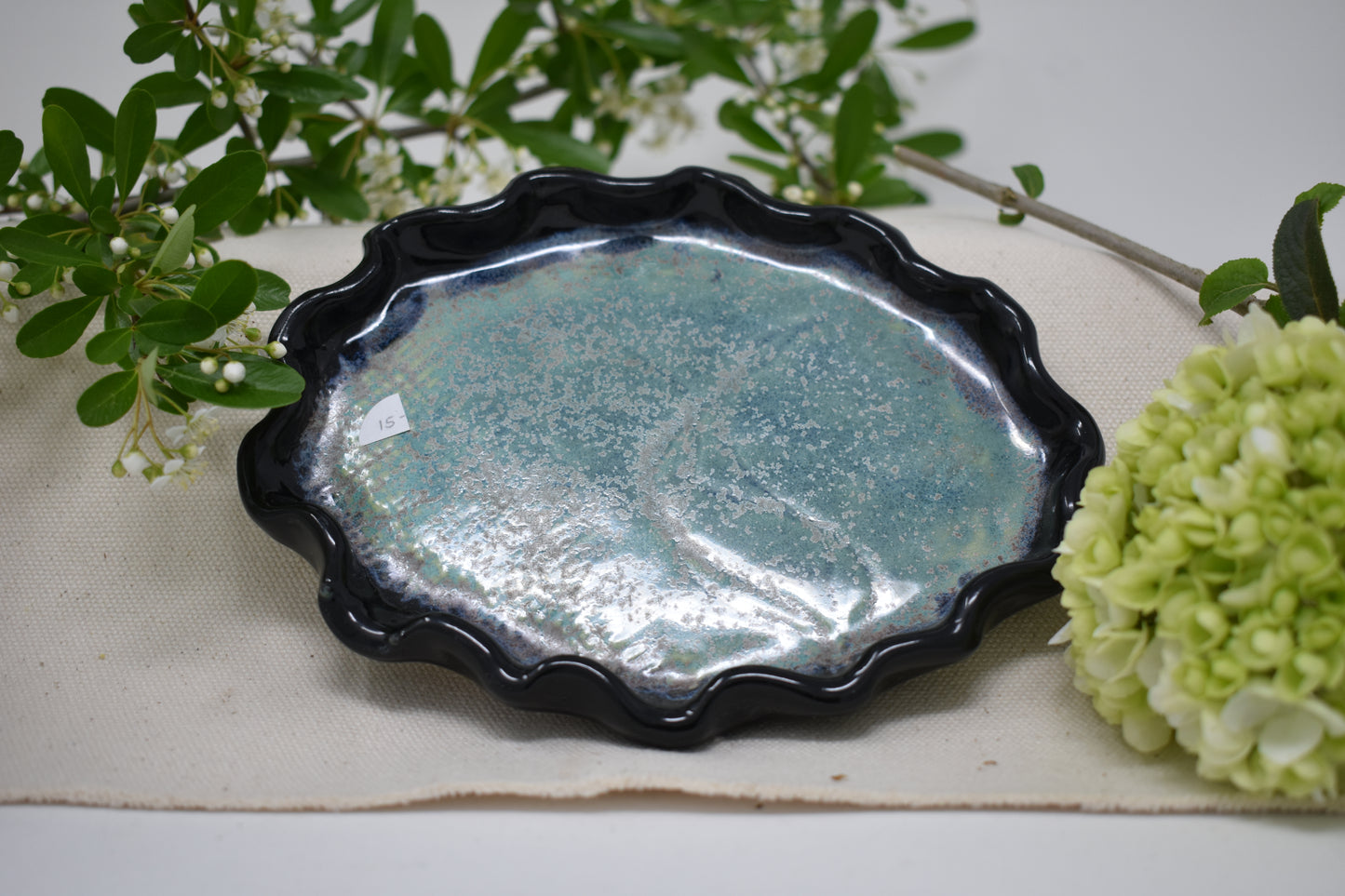 Blue And Black Soap Dish