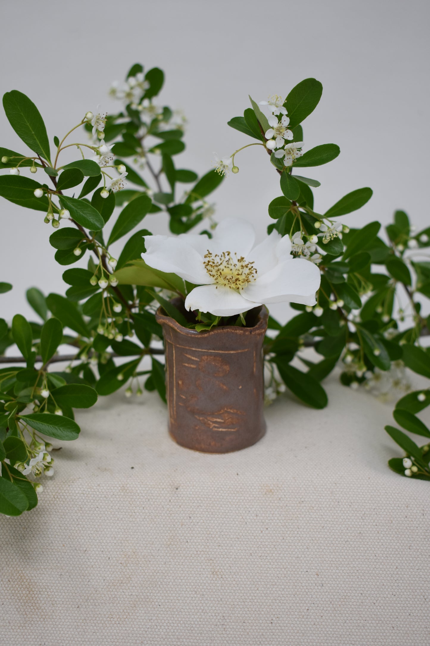 Tiny Brown Vase